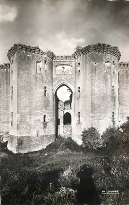 Ruínas do castelo de Ferté-Milon — Aisne — editor La Cigogne, n° 02.307.02