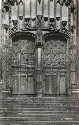 Beauvais (Oise) — Catedral São Pedro, o portal — Ed. 'La Cigogne'