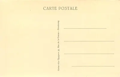 Strasbourg — Place de la République et Palais du Rhin (Ancien Palais Impérial) — Éditeur non identifié, n° 1446 — Rewers