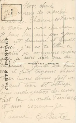Decize (Nièvre) — Zamek — Wydawnictwo C. L. B. — nr 23592 — Rewers