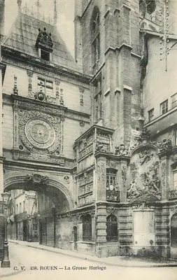 Rouen — La Grosse Horloge — C. V. 458