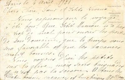 Anioł i dzieci — Wielkanoc — Wydawnictwo włoskie — Rewers