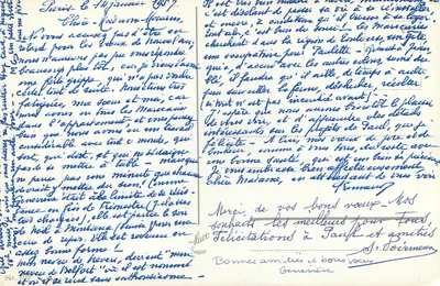 Carruagem nevada — Boa Ano — H. H. (editor ?) — Verso
