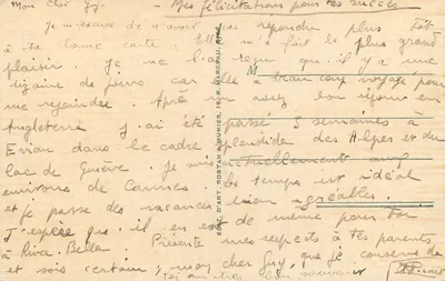 Boulogne-sur-Mer - O Dramont e a Ilha de Ouro - RM — Verso