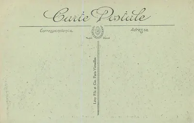 NANTES — Igreja de São Similien — L.I. — Editor Lévy Fils e Cie, Paris-Versailles — Verso