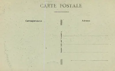 Basilica di San Nicola — Nantes — editore Chapal, stam. Ed. Nantes, n° 107 — Verso