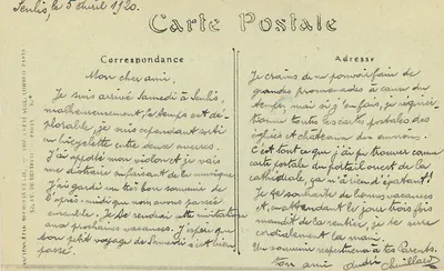 Senlis (Oise) — Katedra. Wschodnie wejście — WARTENHOTZE & CO. — Rewers