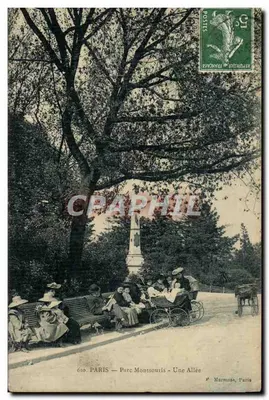 PARIS — Parc Montsouris — Uma Avenida — Marmusa, Paris, n°610