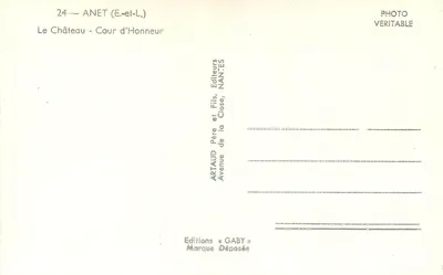 Anet (E-et-L.) — Zamek — Wydawnictwo Gaby — Rewers