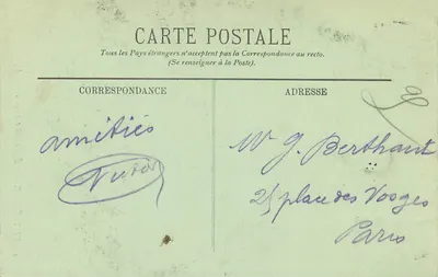 Le Tréport — Katedra św. Jakuba — LL. — Rewers