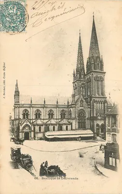 Basílica de Délivrande — Caen — J. Bréchet, editor, n°66