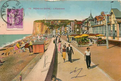 MERS-les-BAINS - A Esplanada — n°119 — Cie des Arts Photomécaniques