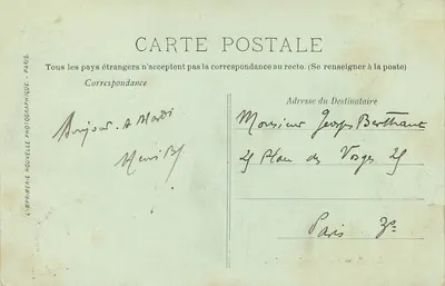 Mers — Vista geral — LL. — L'Imprimerie Nouvelle Photographique, Paris — Verso
