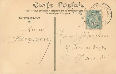 Rouen — Katedra Świętego Maclou — ND Phot, n°9 — Rewers