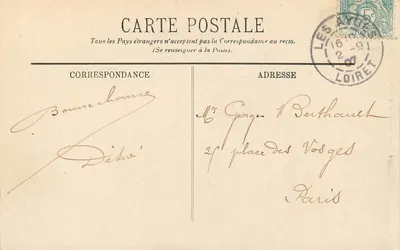 Orléans — A Catedral — J. Loddé, editor — Orléans — Verso