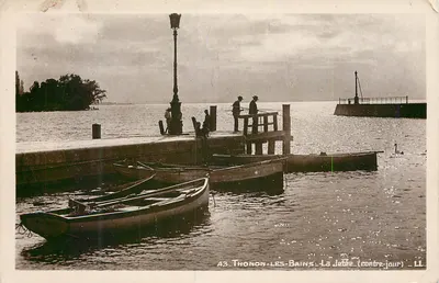 Thonon-les-Bains - A Doca (contraluz) — LL, n°43
