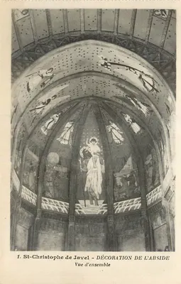 St-Christophe de Javel — Decoração da abside — Vista geral