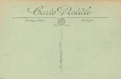 Compiègne — Zamek — Galeria Tapisserii — LL. — Petit & Brennais — Rewers