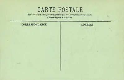 Compiègne — Zamek — Pokój spania Napoleona I — LL. — Rewers