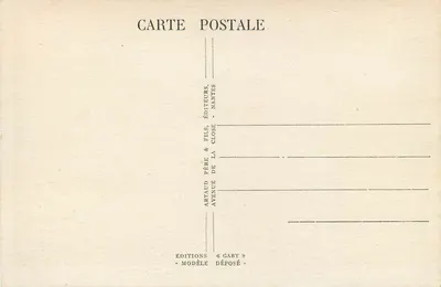 Le Mans (Sarthe) - Place de la République — publisher Gaby, n°49 — Back