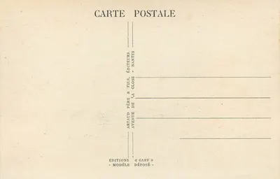 Le Mans (Sarthe) - A Catedral — Gaby, n°6 — Verso