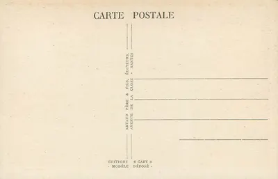 Le Mans (Sarthe) - Plac Jacobinów i Katedra — Rewers