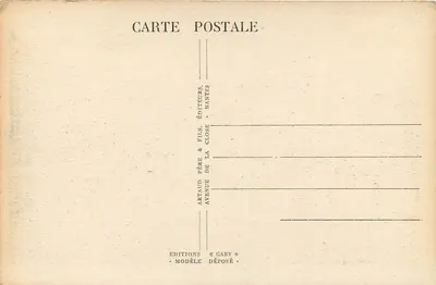 Le Mans (Sarthe) - Praça da República — Gaby, n°49 — Verso