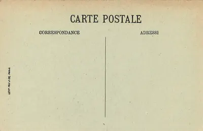La Flèche — Entrada do Prytanée — L.L. — Verso