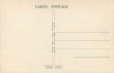 Le Mans (Sarthe) - A Catedral — Saby, n°8 — Verso