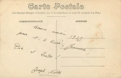 Le Mans — Church of N.-D. de la Couture and Prefecture — Édition N.G. — Back