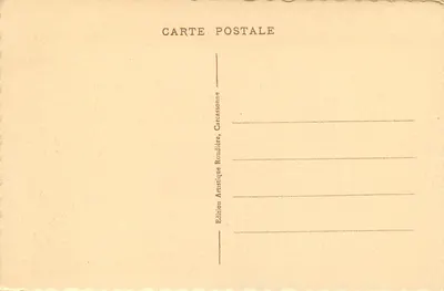 Miasto Carcassonne — Fortyfikacje przy Wrotach Azue — Fot. E. Roudière, Wydawca — Rewers