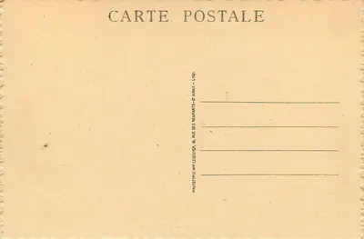 Abside da Basílica de N.-S. de Fourvière — Lyon — Lyon Artistique, M. 172 — Verso