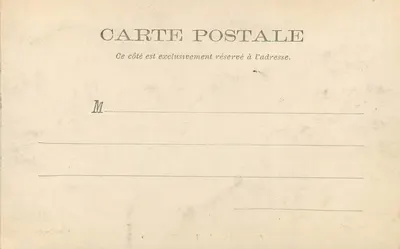 Marmande — Klasztor (XIV wiek) — Phototypie Perret, Agen — Rewers