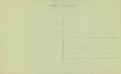 Sézanne (Marne) — Portal da Igreja — Edit. Michaux, n°23 — Verso