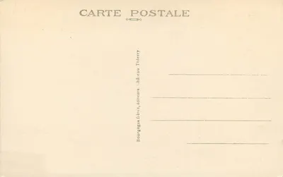 Sézanne (Marne) — O Relógio da Igreja — Edit. Michaux n°57 — Verso