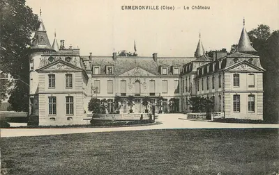 Ermenonville (Oise) — O Castelo — Editor A. L'Hoste, Paris