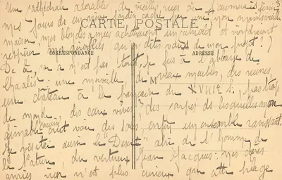 Estátua de J.-J. Rousseau — Abadia de Chaalis — E. J. Bulloz, Paris — Verso