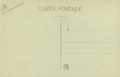 Le Pas de la Cère — Givette — Germain Malroux, wyd. lib., Aurillac — Rewers