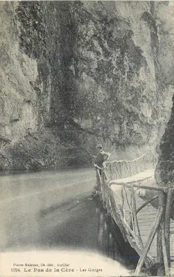 Le Pas de la Cère - As Gorges — Pierre Madécroux, lib.édit., Aurillac, n°1394