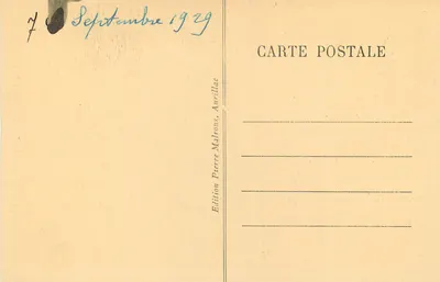 Vic-sur-Cère — Skoczek Pas-de-la-Cère — Auvergne, wydawca Aurilliac, nr B.198 — Rewers