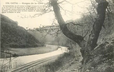 Cantal — Gorges da Cère — Germagnano, Ivette, editor n°1524