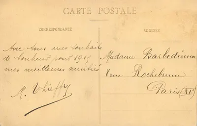 Reims — A Catedral — V. T. — Verso