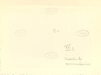 Stratyczne góry — geologiczny krajobraz — wydawca Velox, seria 8-IV-3 — Rewers