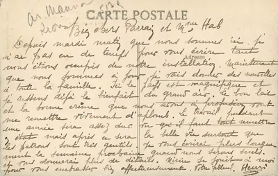 Château et Gorges de Tautal, près Valette — Puy d'Augoules — Éditeur : Collection Eyboule, Ussel — Verso