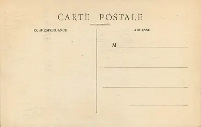 Paisagem em Le Lioran na Vale da Cère — Cantal — 1707 — editor: Perrin & Cie, Avilly — Verso