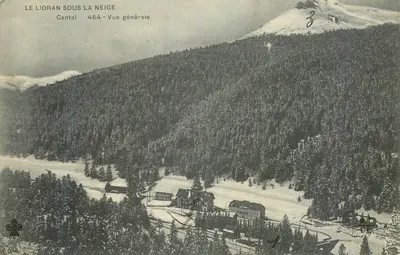 Le Lioran sob a neve — Cantal 464 — Visão geral