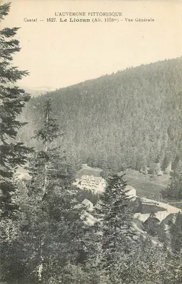 Le Lioran — Vista Geral — L'Auvergne Pittoresque, Cantal