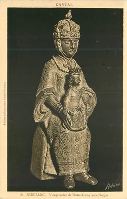 Aurillac - Virgem Negra de Notre-Dame aux-Neiges — Edição Adrien Malfroux, n°18