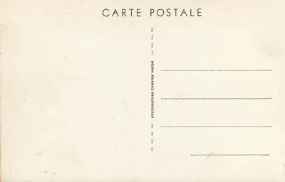As Funerais — Recordações de Lamartine — Héliogravure Combier Naccon — Verso