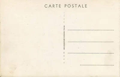 Túmulo de Lamartine — Lembranças de Lamartine — Héliogravure Combier Maçon — Verso